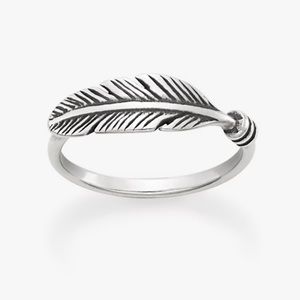 James Avery feather ring